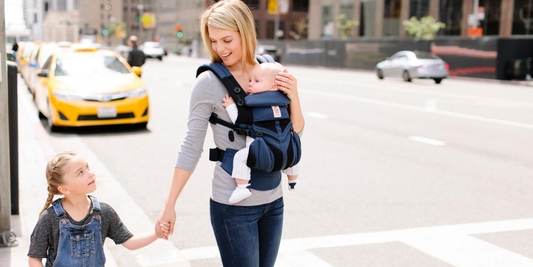 Tips for an easier school run with new baby