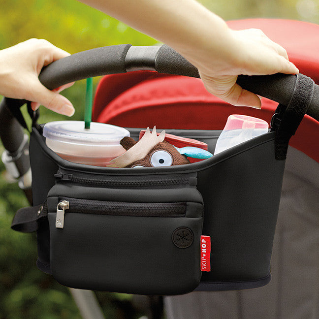 Skip Hop - Black Grab and Go Stroller Organiser-The Stork Nest