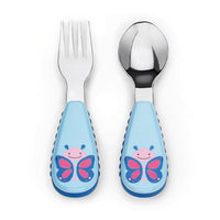Skip Hop - Butterfly Zootensils Fork and Spoon Set-The Stork Nest