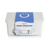 Ubbi - White Wipes Dispenser-The Stork Nest